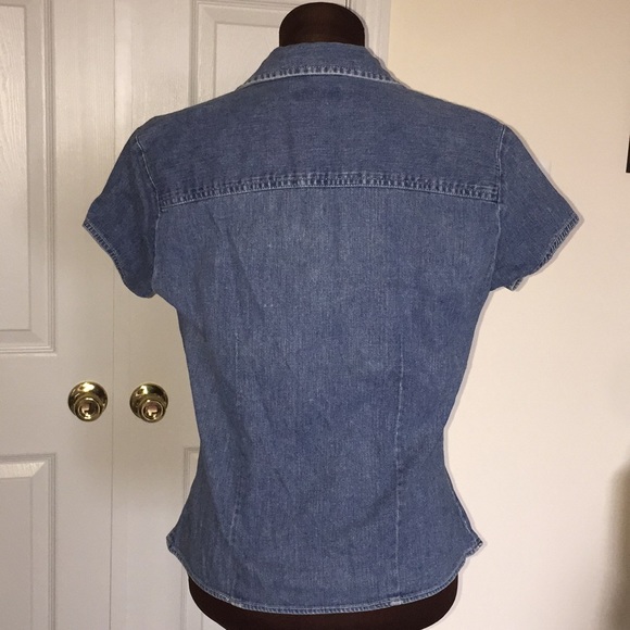J. Crew jean top - Picture 2 of 3